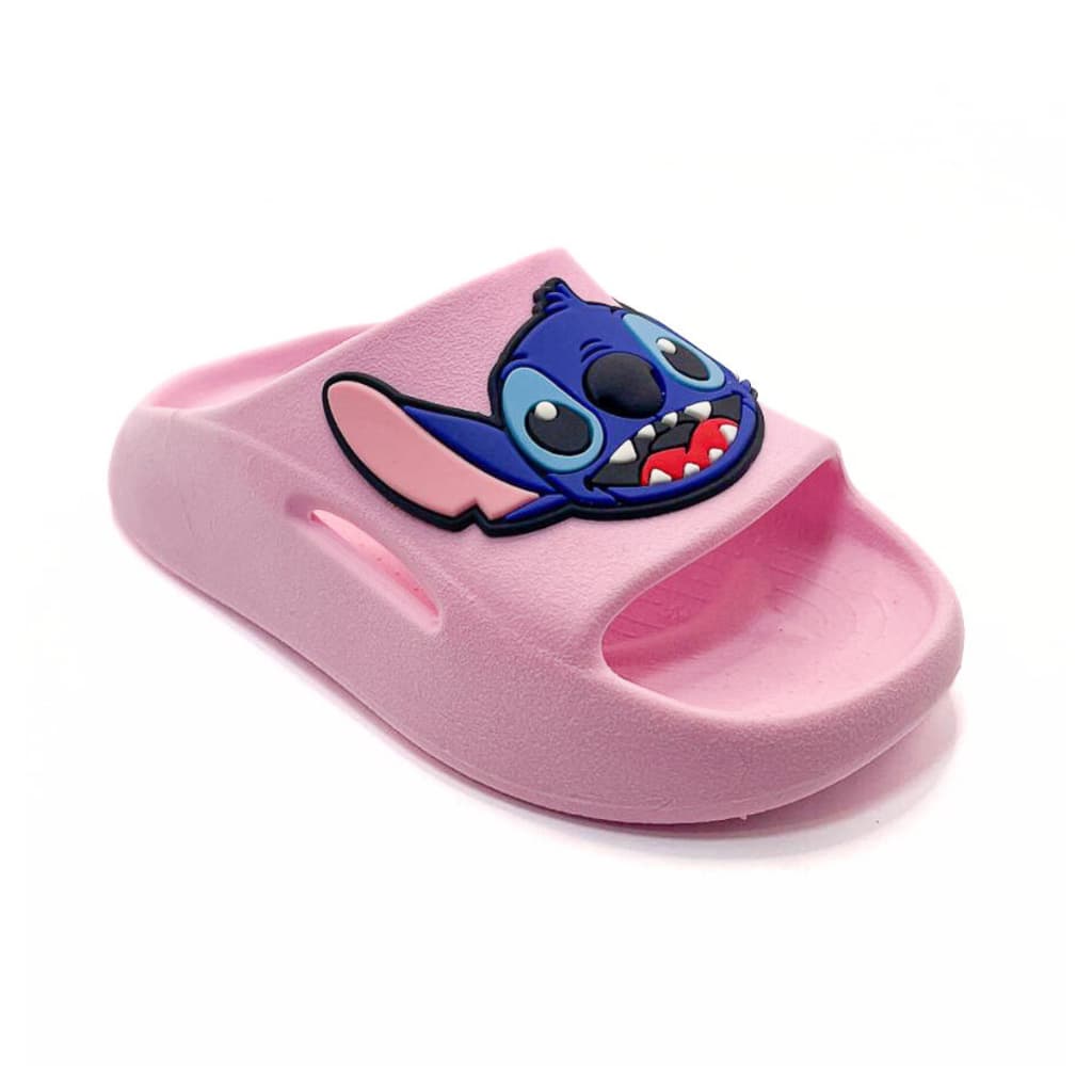 Sandália Chinelo Menina Menino Stitch Lindo Moda Ajustável Leve Antiderrapante Macio Escolar Passeio