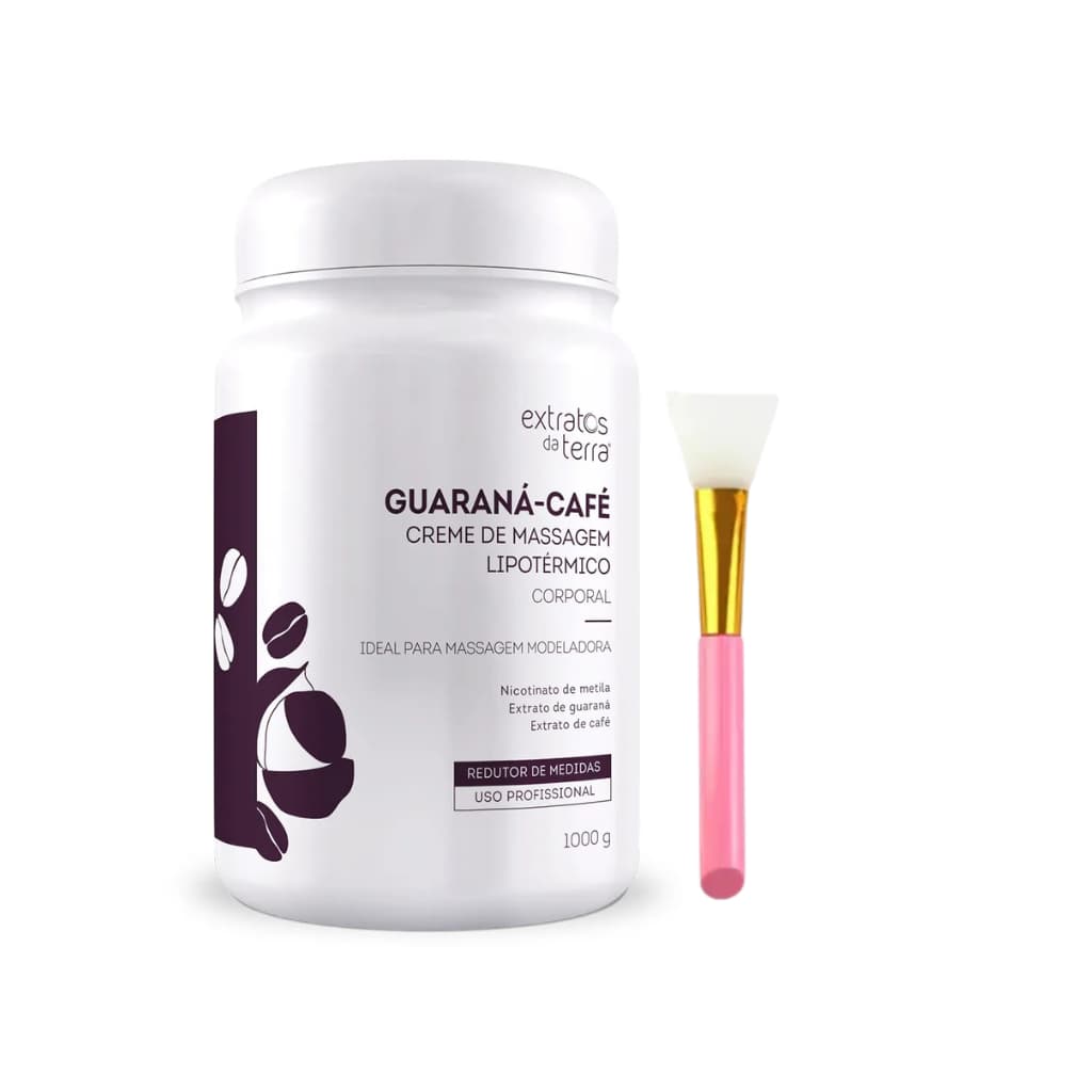 Creme De Massagem Vitta Guaraná Café Kg Extratos Da Terra