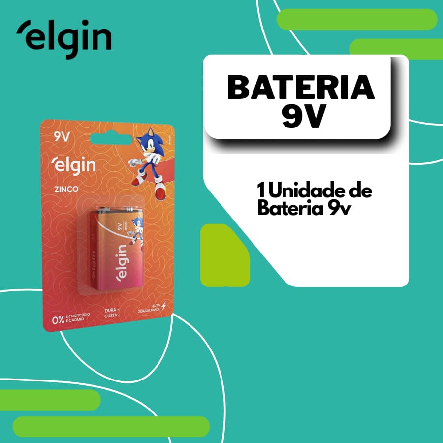 Elgin 9v para brinquedos Rádio Sensor Escolha sua Quantidade 01, 03, ou 05 Unidades