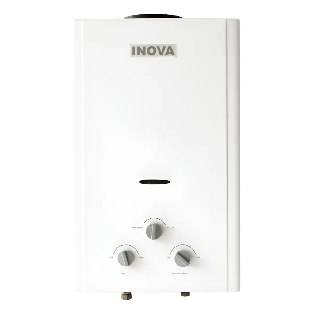 Aquecedor Água A Gás In 1000 9 Litros Glp Inova Mecânico Branco Glp