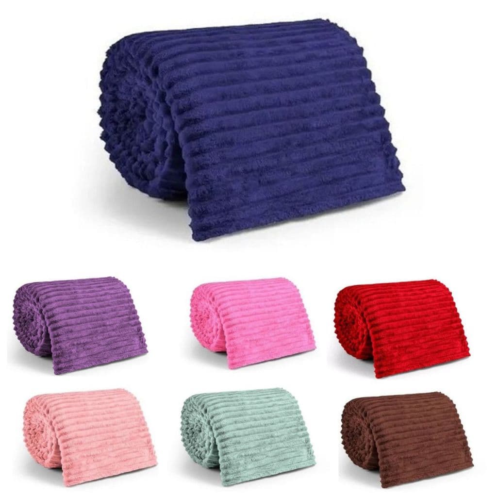 Manta Cobertor Soft Canelada Casal e Solteiro Para o Dia A Dia Com toque Macio Grande 2,00m X 1,80m