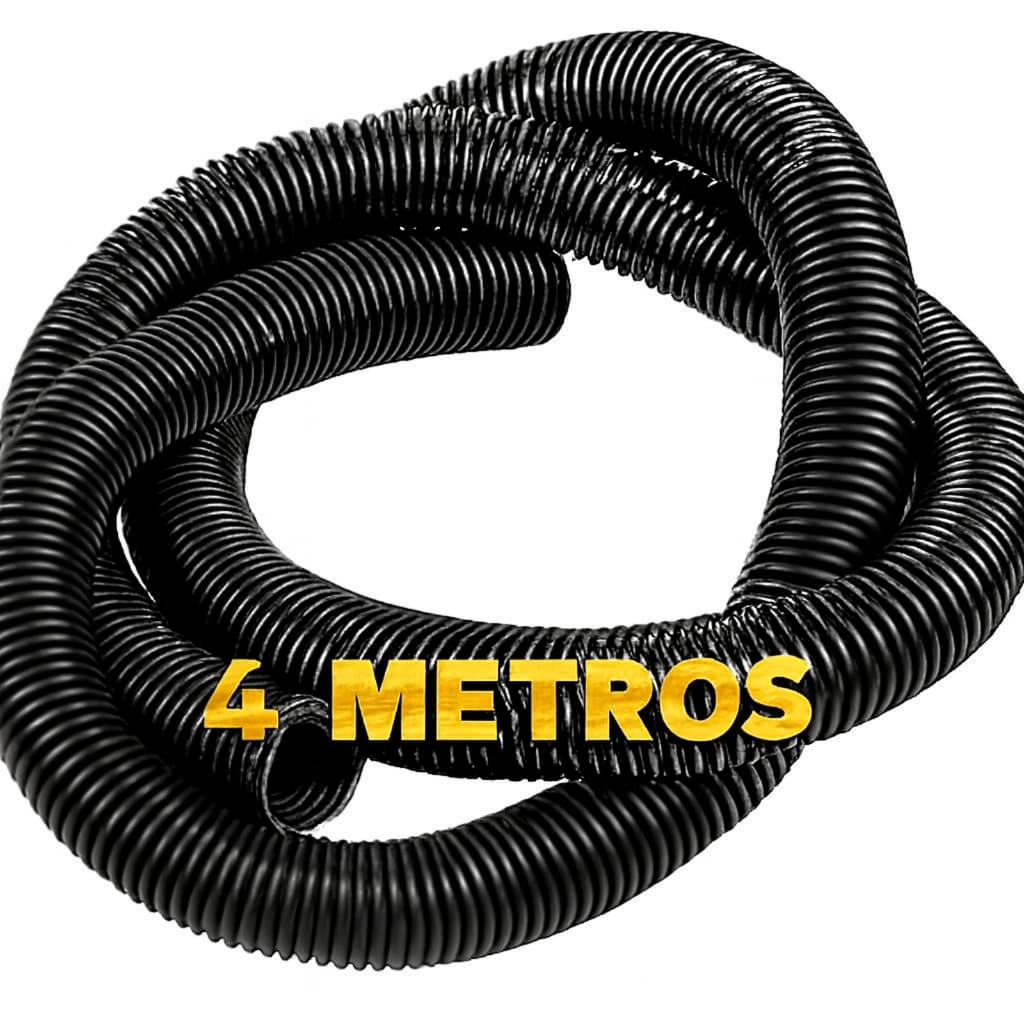 Mangueira Universal 32mm 4 Metros - Compatível Com Aspirador Pó Electrolux  Com Diversos Modelos