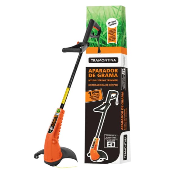 Aparador de Grama Elétrico Tramontina AP1500T 1500W | Corte Eficiente | Jardim e Quintal