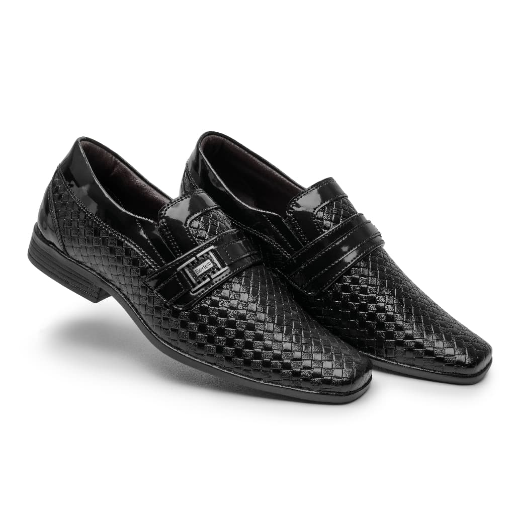 Sapato Infantil Social Formal Elegante Criança Macio Verniz