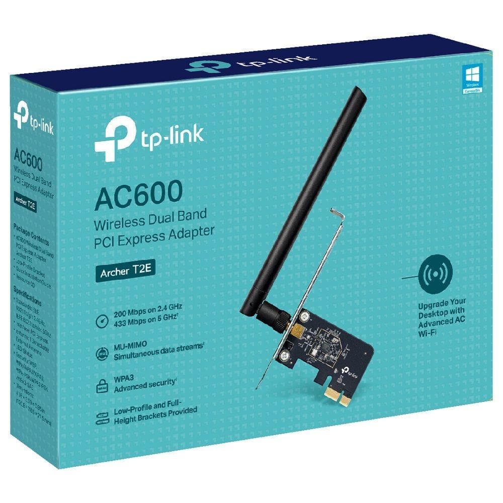 PLACA DE REDE PCI-E TP-LINK ARCHER T2E AC600