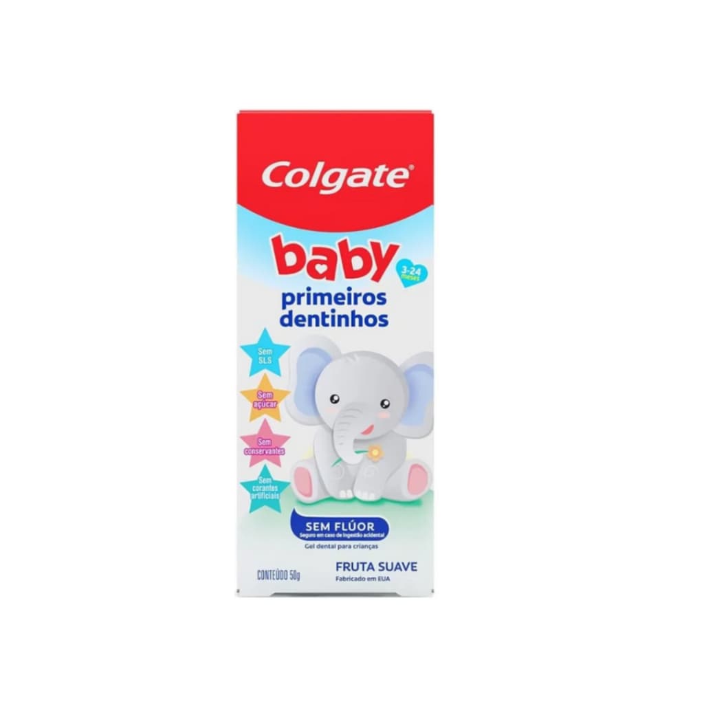 Creme Dental Colgate Baby Gel Anticárie 50ml