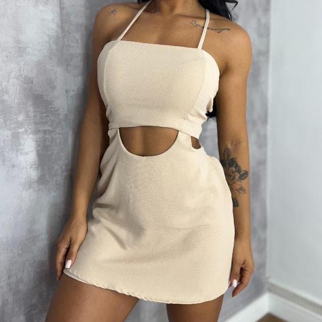 Conjunto Feminino Plus Size Short Saia Crepe Dunas Roupa Feminina Conjuntinho e Macaquinho P M G GG