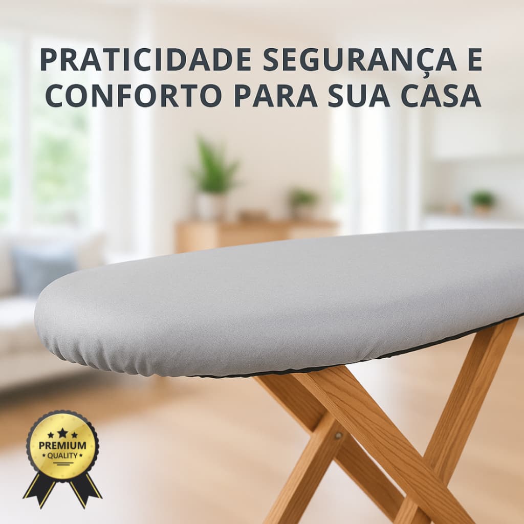 Forro Térmico Para Tábua de Passar Com Espuma Reforçado Todos os Tamanhos