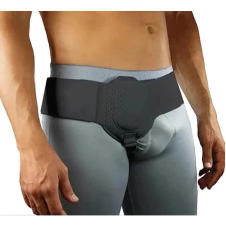 Cinto De Hérnia Removível Ajustável Treliça Intestina Para Esportes Inguinais Ref: YD-127