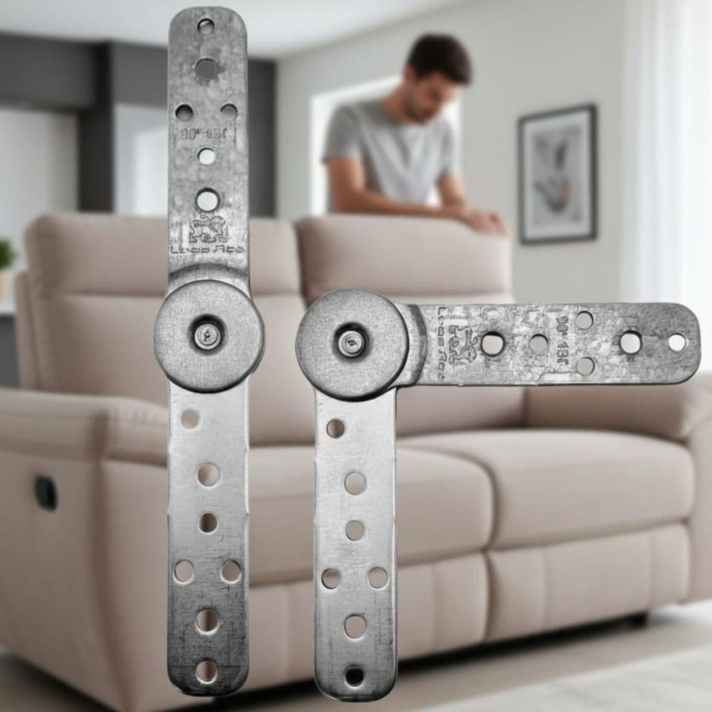 Par Catraca 90° 7 Estágios Blindada Para Sofá Reclinável