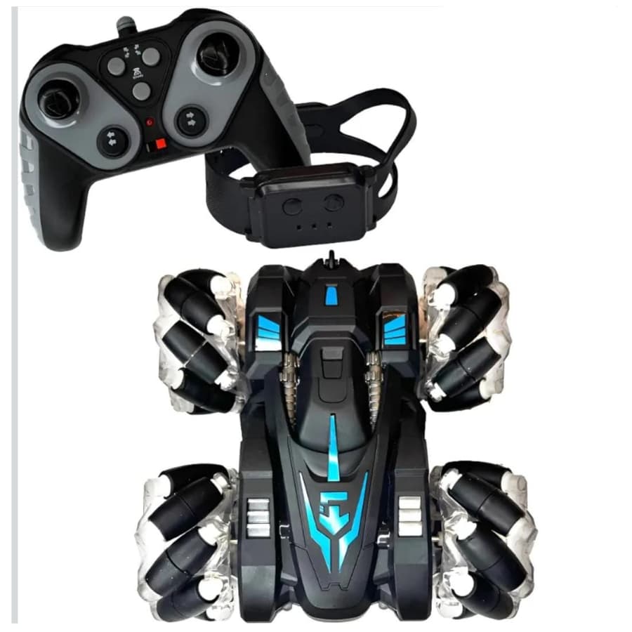 Carrinho inteligente Controle Remoto pulseira carro Maluco Gira 360º Drift