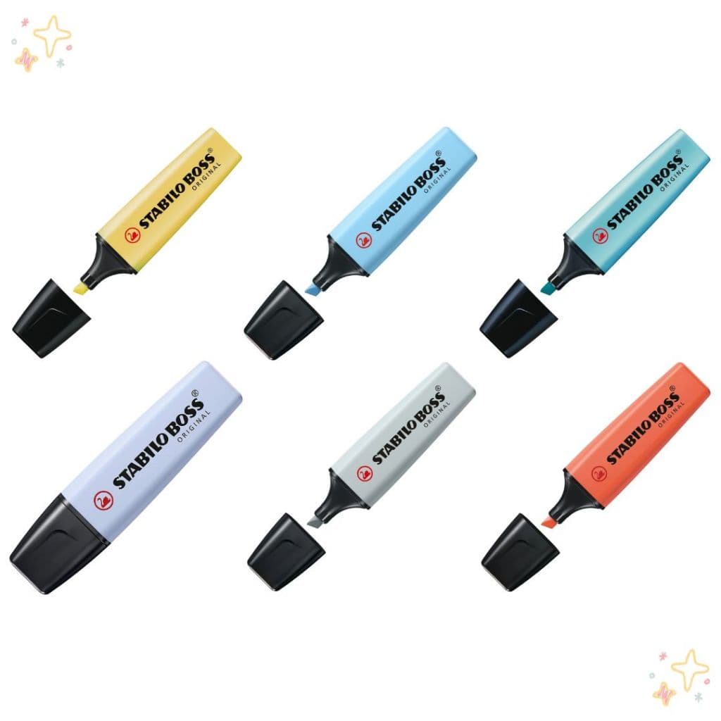 Marca Texto Stabilo Boss Pastel