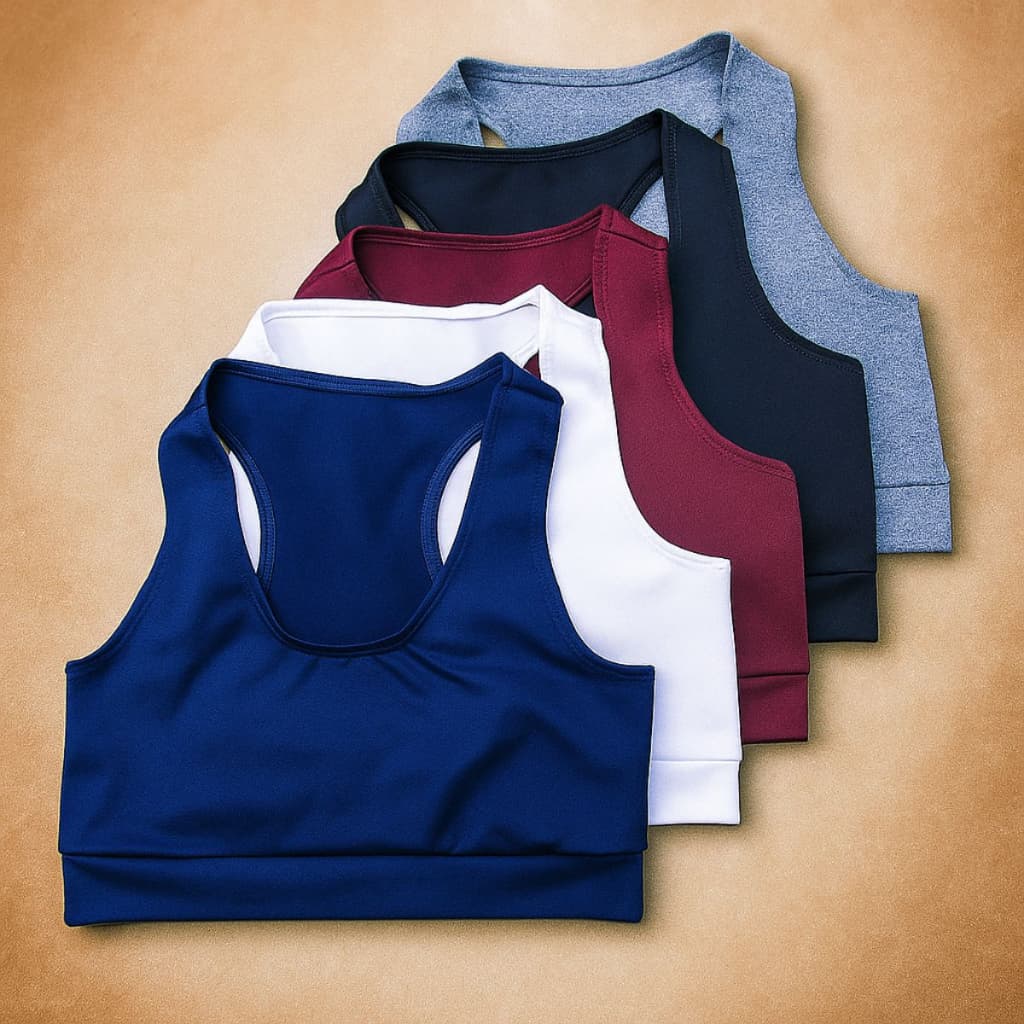 Kit 4 ou Apenas 2 Top Fitness Feminino para Malhar Suplex Moda Academia Esportes Elite sem Bojo