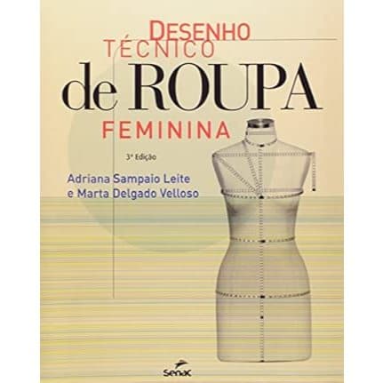 Desenho Técnico De Roupa Feminina- Marta Velloso