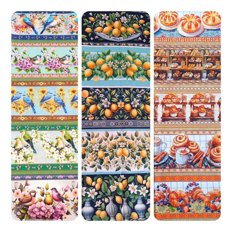 Barrados Tricoline 5 Faixas e Barras Digitais