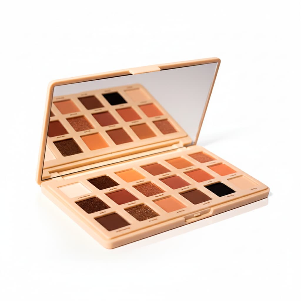 Paleta de Sombras Glass Mirror Shade 18 Cores - Ruby Rose