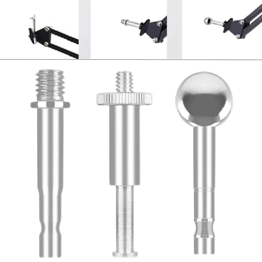 Suportes Para Microfone Cantilever Acessórios Cabeça Adaptadora 3/8 Parafuso 1/4 Telefone Celular Juntas Esféricas De Su