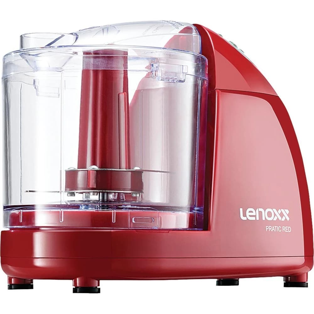 Mini Processador Lenoxx Pratic PMP435 Vermelho 220V