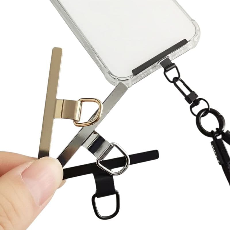 Kit 1/2/3 Juntas De Remendo De Telefone Aço Inoxidável Ultra Fino