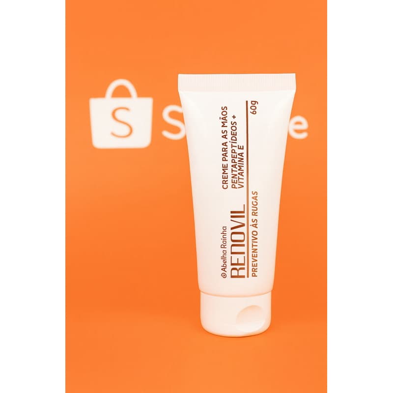 🧴 Creme para as Mãos Renovil Abelha Rainha 60g – Penta Peptídeos + Vitamina E