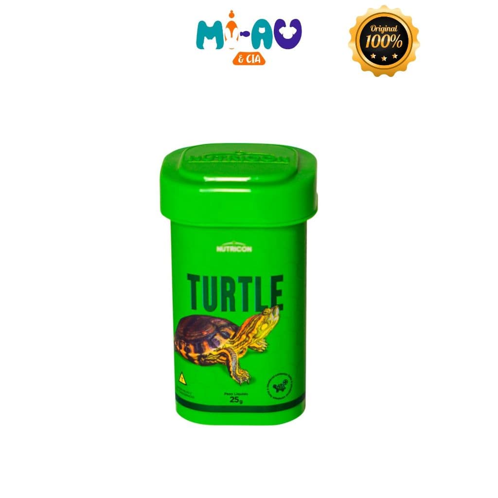 Ração Nutricon Turtle para Tartarugas 25g