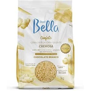 Promoção Cera Confete Chocolate Branco, Mel e Pink Pitaya Depil Bella 250g OU 1Kg