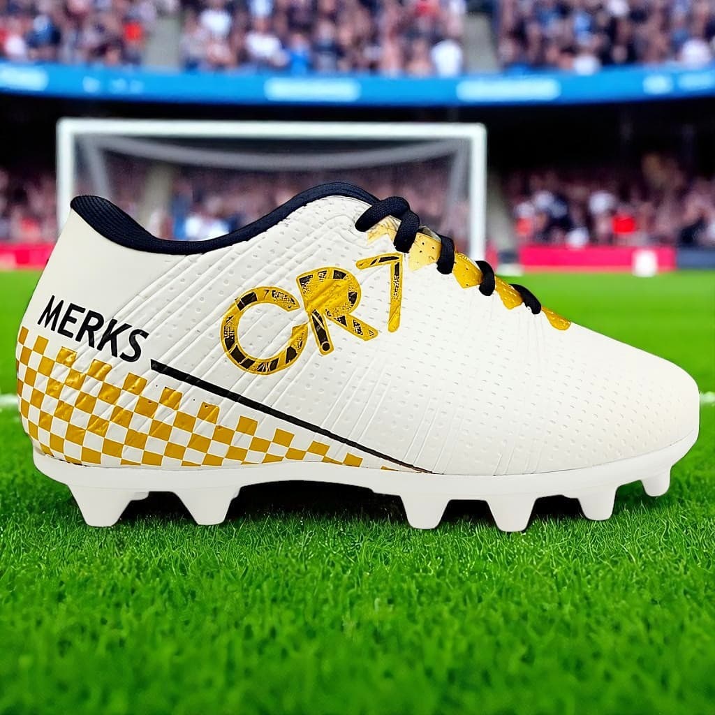 Chuteira Campo Infantil Grama Natural Tenis Menino Futebol Cr7 Copa Macia Leve Resistente