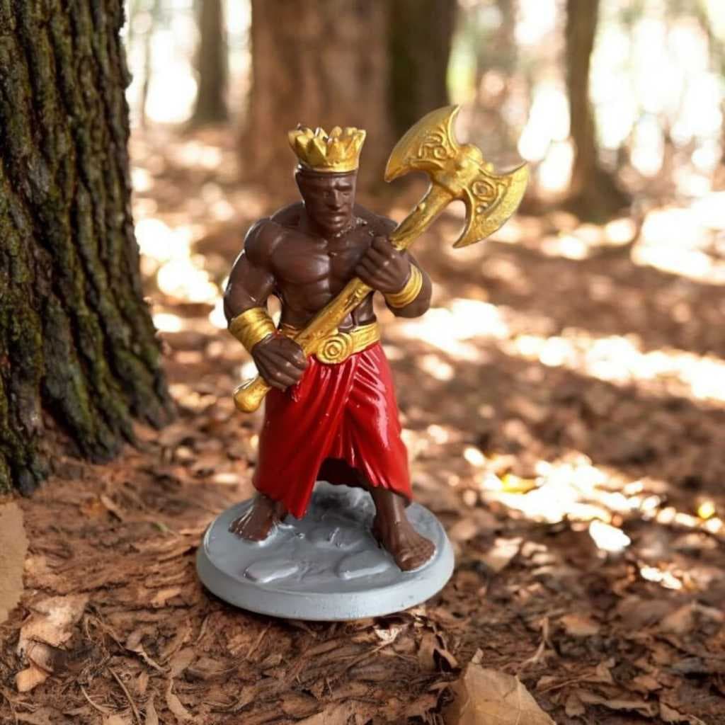 Xangô M.3 em Resina - Impressão 3D