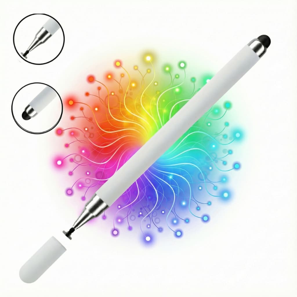 Caneta Touch Screen Ponta Fina Desenho Para iPhone E Android