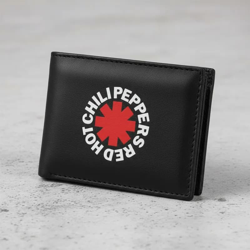 Carteira Masculina Red Hot Chili Peppers Estilo, Qualidade e Personalidade