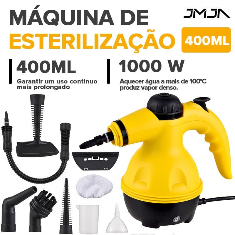 JMJN Limpador a Vapor Portátil Multiuso para Casa – Alta Pressão e Alta Temperatura
