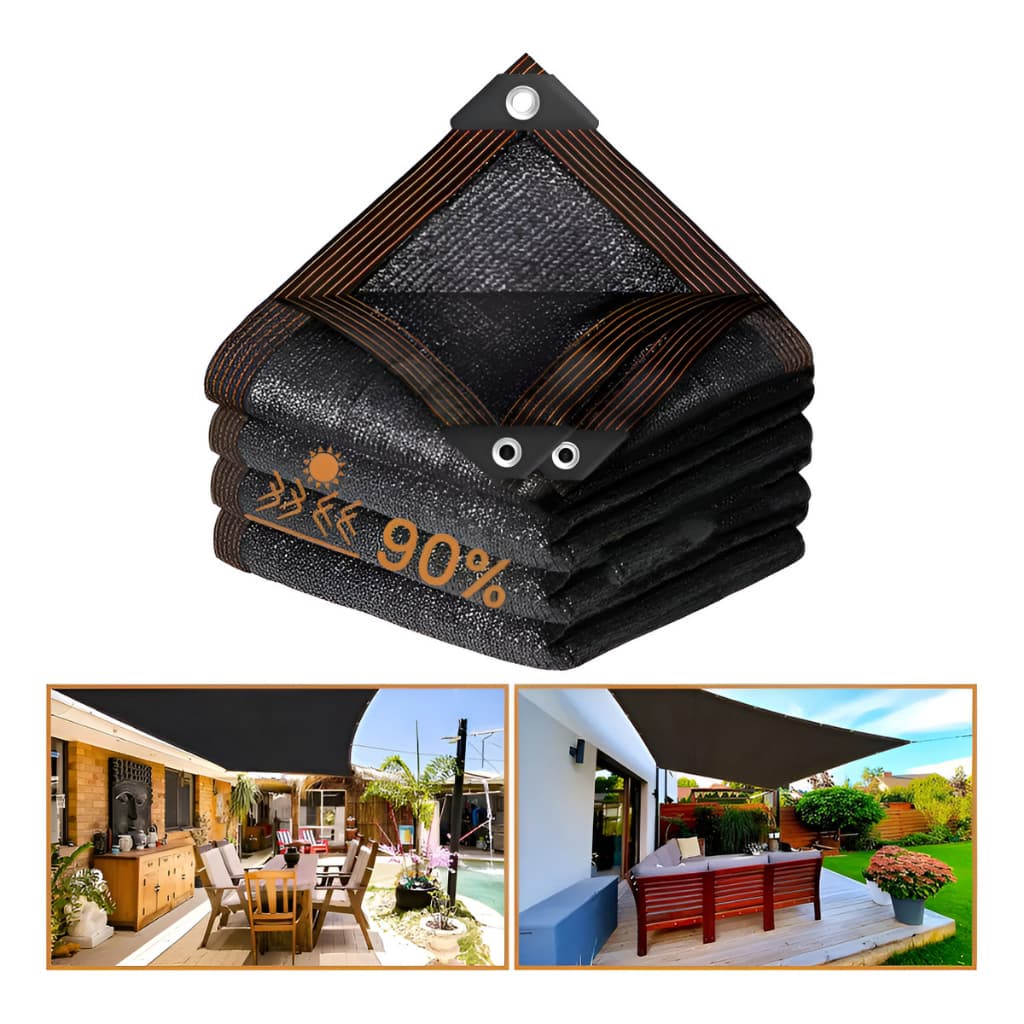 Pano De Sombra  90% UV para Jardim, Piscina e Plantas | Toldo， Pergolado, Quintal | Proteção Solar Duravel