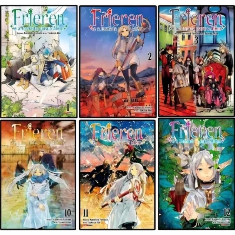 Mangá Frieren e a Jornada Para o Além Portugues Novo Lacrado
