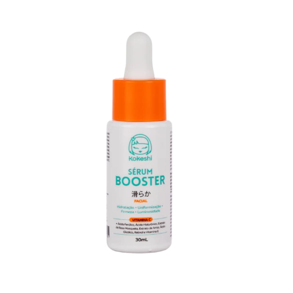Sérum Booster Kokeshi Vitamina C Com Ácido Hialurônico Retinol 30ml