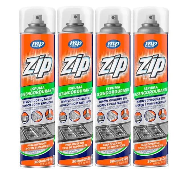 Espuma Desengordurante Profissional Kit até 4 Unidades Limpeza Profunda Fogão Forno Panela