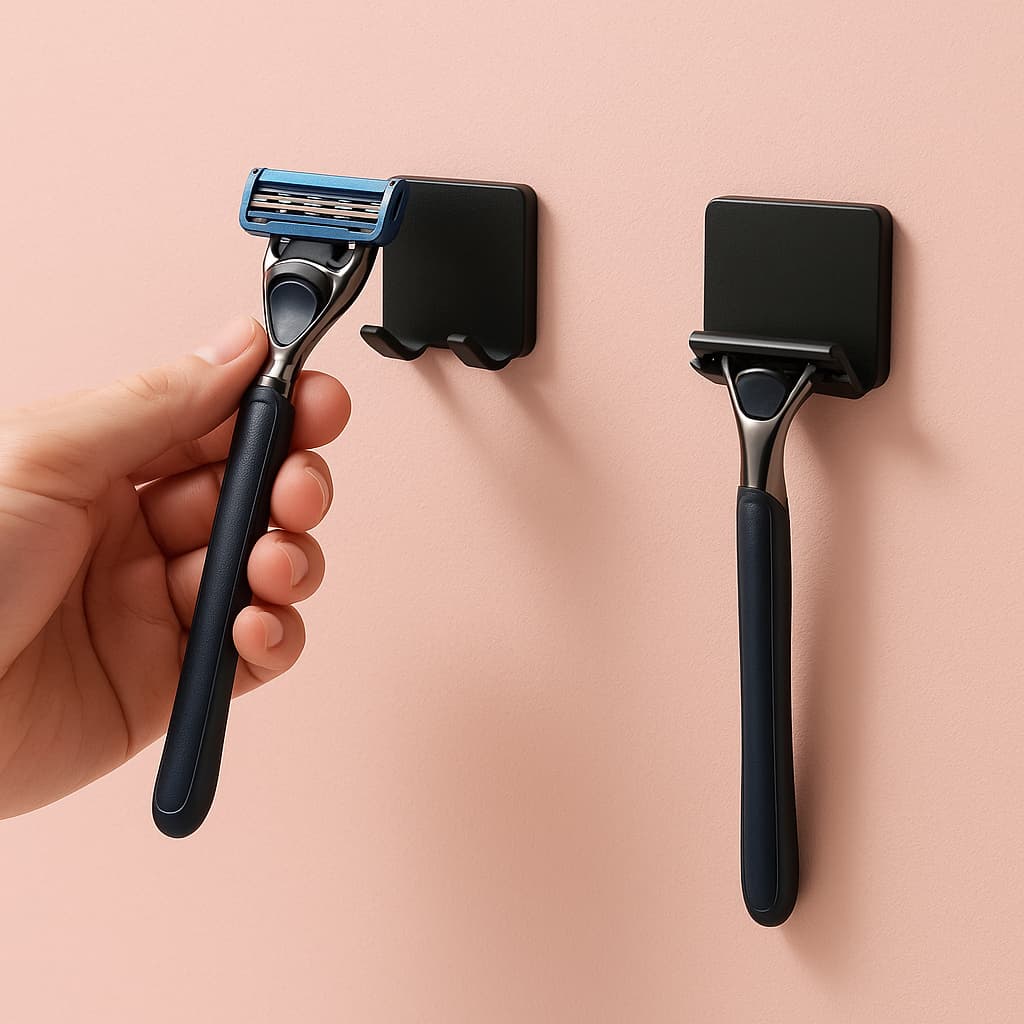 Suporte Para Lâmina de Barbear de Acrílico 2mm 1 UNIDADE