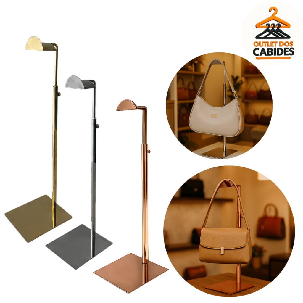 Expositor de Bolsa Luxo - Regulável