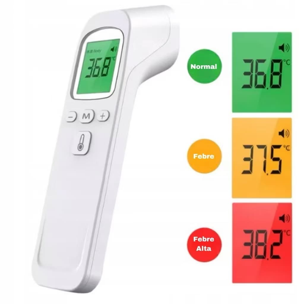 Termômetro De Testa Infravermelho Para Medição De Temperatura Febre