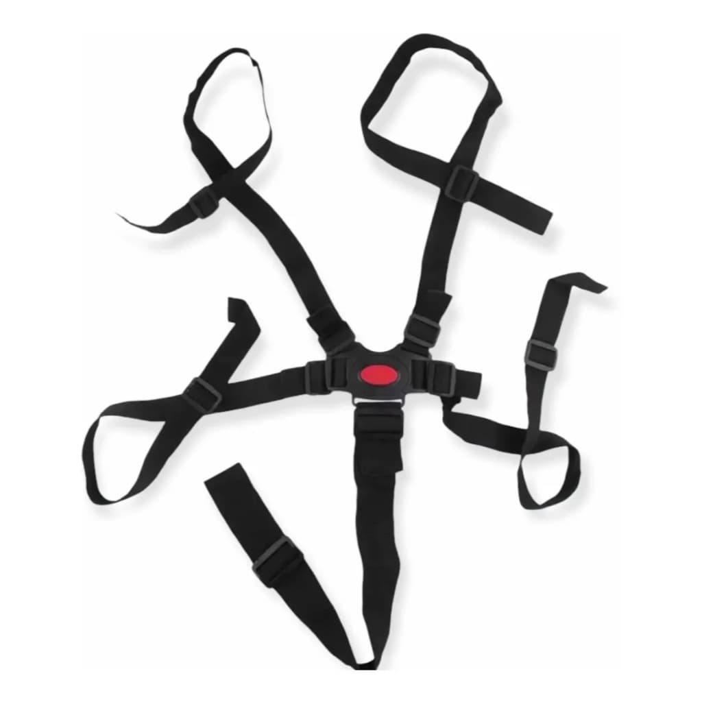 Cinto Cadeirinha Alça Carrinho Bebe Infantil Alimentação 05 Pontos Cadeirão