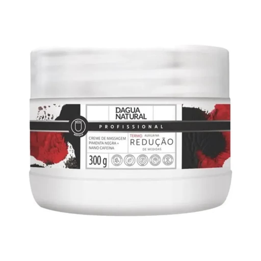 Dagua Natural Pimenta Negra Creme de Massagem 300g