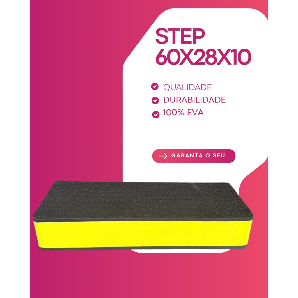 Step de Academia em EVA – 60x28x10 cm