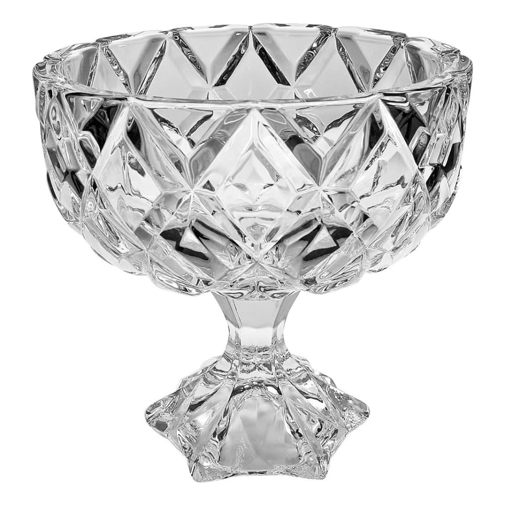 Bomboniere de Vidro 600ml - Centro De Mesa – Porta Bombons, Balas e Doces Decorativa