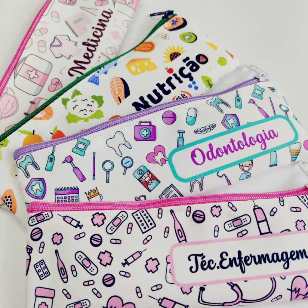 Estojo Slim Profissões – Prático, Moderno e Perfeito para o Dia a Dia