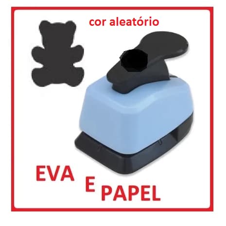 Cortador Perfurador Furador De Papel e E.V.A Scrapbook - URSO  16mm 1,6cm