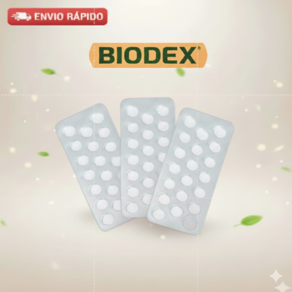KIT 3 Biodex 20 Comprimidos Anti-Inflamatório e Antialérgico Para Cachorro e Gato (1 Cartela + Bula)