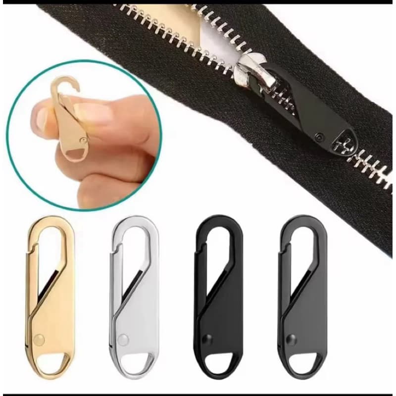kit Puxador de Zíper Metal Universal Bolsa Carteira Mochila