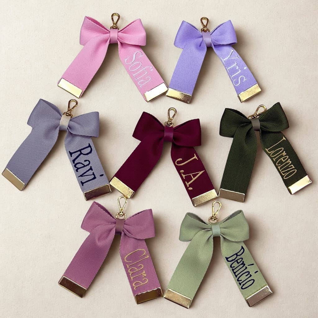 Laço personalizado luxo premium/com nome.