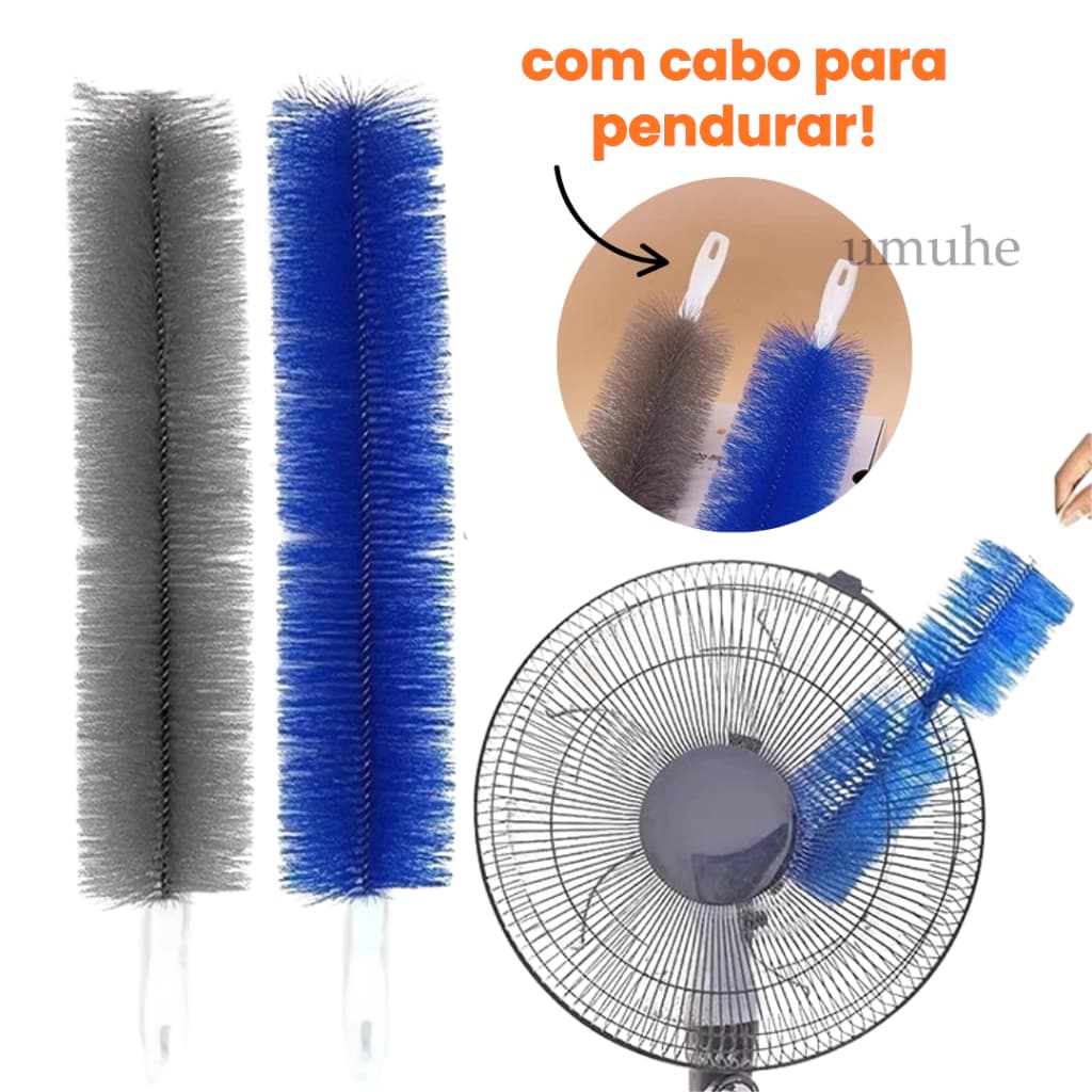 Escova De Ventilador Flexível Microfibra Removedor De Poeira Doméstica Limpeza Dobrável Ar Condicionado Obturador