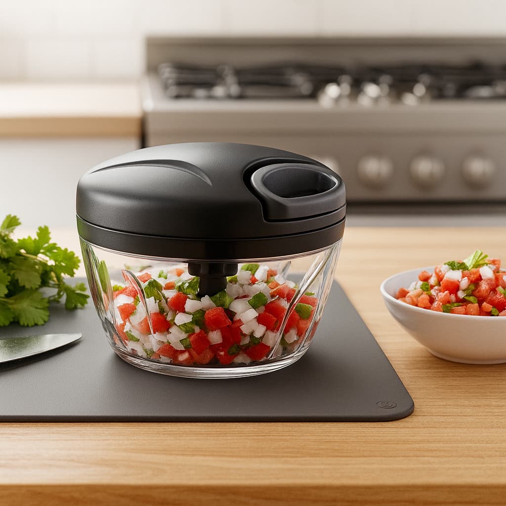 Processador Processadores 3 Laminas De Alimentos 500ml Manual Multiuso Universal