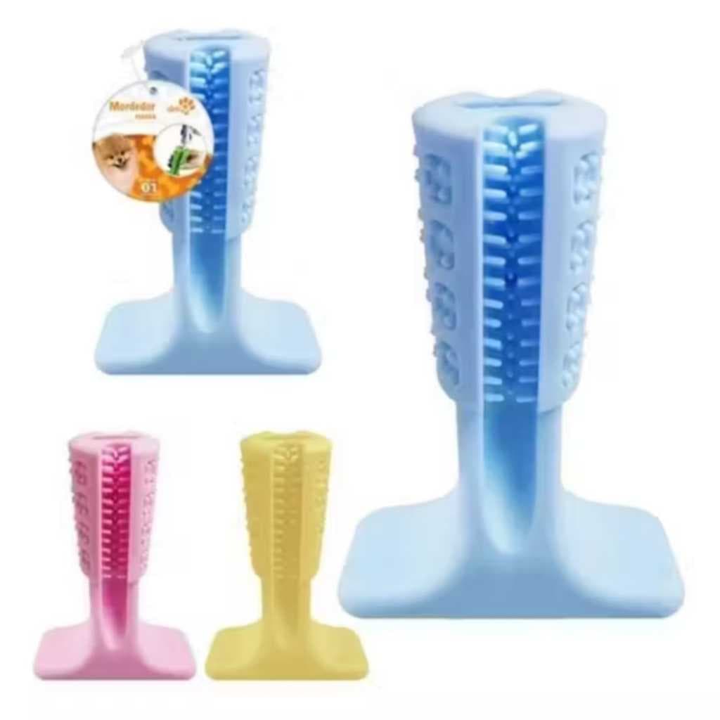 Brinquedo Interativo Mordedor Cachorro Pet Massageador Higienizador Dental Tártaro